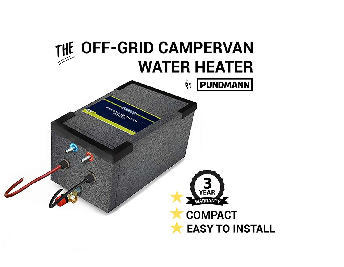 Water Heater by Pundmann – 12V 180W + 230V 250W